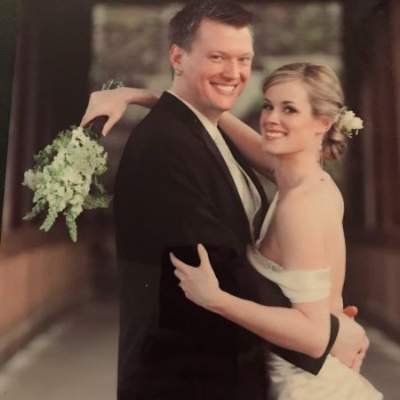 Bryan Spies and Abigail Hawk's wedding picture